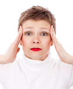 Anti-Kopfschmerz Massage